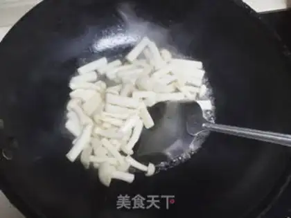 Make Fried sea mushrooms step 3