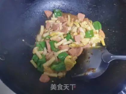 Make Fried sea mushrooms step 5