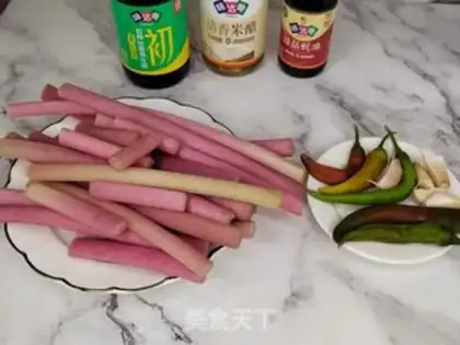 Make Sour spicy belt step 0