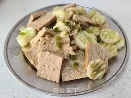 Make Five tofu cucumbers step 8