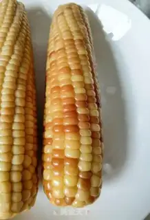 Make Scorch corn and rock and chicken soup step 1