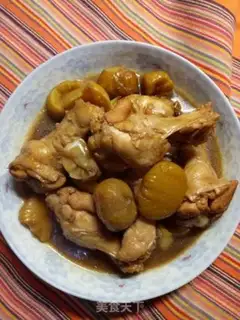 Make Chestnut chicken wings step 6