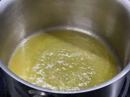 Make Six inches of early cake step 0