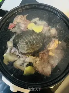 Make Squid pigeon soup step 2