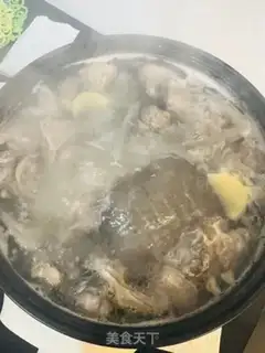 Make Squid pigeon soup step 4