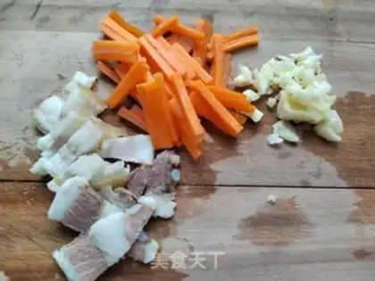 Make Potato leaves to fry step 3