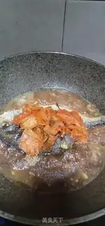 Make Spicy cabbage and gillfish step 6