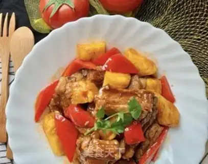 Make Pineapple ribs step 6