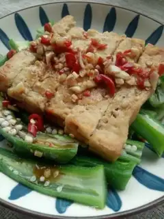 Make Autumn tofu step 6