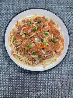 Make Tomato beef noodles step 15