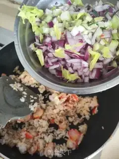 Make Shrimp rice step 7