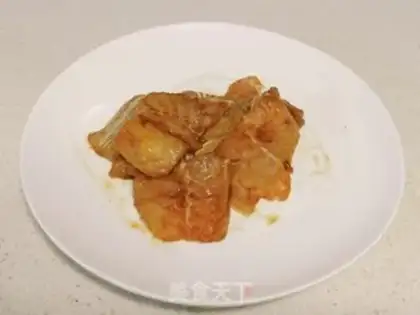 Make Fried salmon step 1