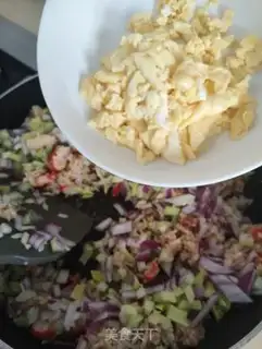 Make Shrimp rice step 8