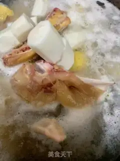 Make Chicken soup with lamb belly step 2