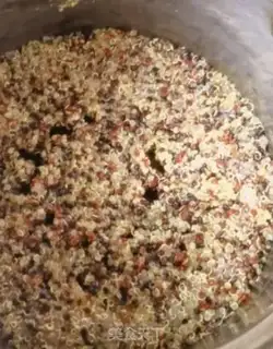 Make A quinoa salad step 5
