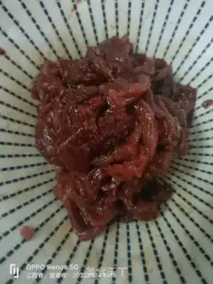 Make Fried beef step 1