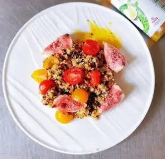 Make A quinoa salad step 6
