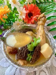 Make Chicken soup with lamb belly step 5