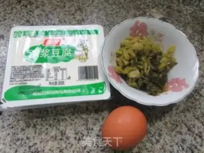Make Pickles, tofu soup step 0