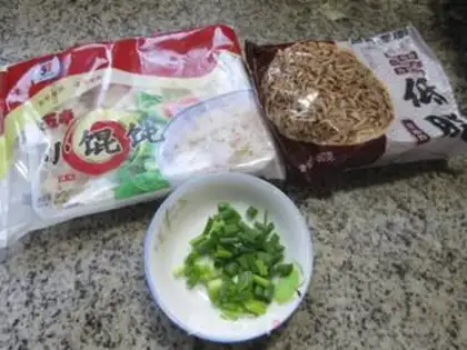 Make Wheat noodles step 0