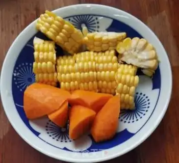 Make Corn carrots for chicken legs step 6