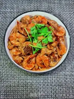 Make Chicken shrimp step 11
