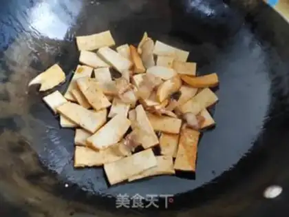 Make Autumn bean dry and boiled step 4
