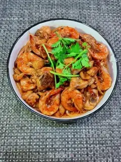Make Chicken shrimp step 12