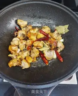 Make Corn carrots for chicken legs step 9