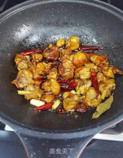Make Corn carrots for chicken legs step 11