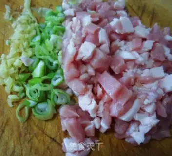 Make Pork dumplings step 2