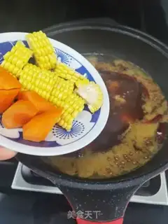 Make Corn carrots for chicken legs step 13