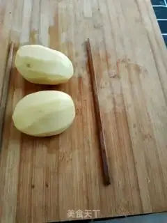 Make Potato fries step 0
