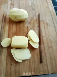 Make Potato fries step 1