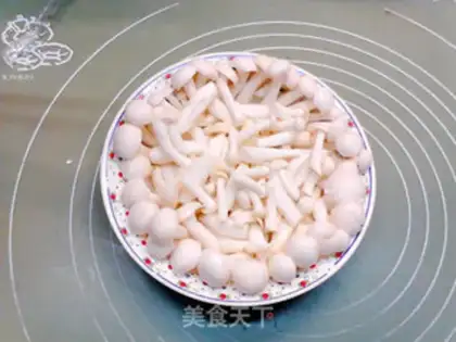 Make White mushroom steam step 3