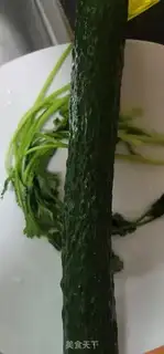 Make The cucumber with shrimp step 1