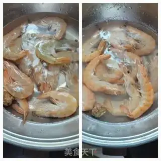 Make The cucumber with shrimp step 3