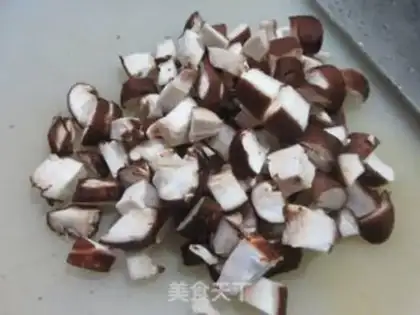 Make Fry mushroom corn step 2