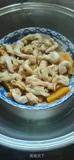 Make Chicken chest evaporated pumpkin step 6