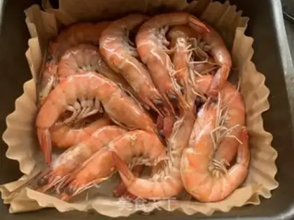 Make Boiled shrimp on the tip of the tongue step 11