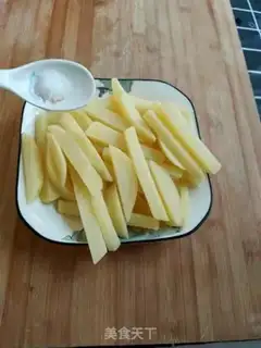 Make Potato fries step 8