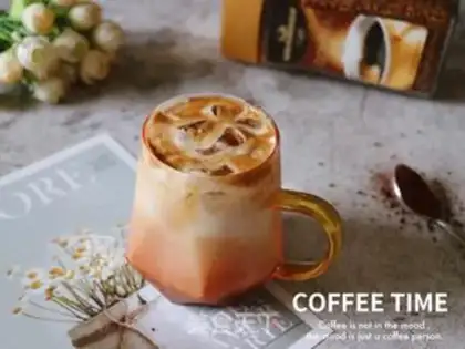 Make Coconut latte step 6