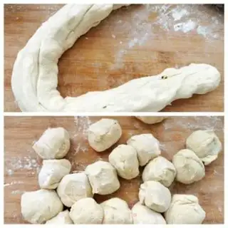 Make Meat buns step 11