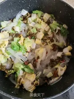 Make Chili meat boiled river powder step 5