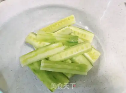 Make Pistol cucumber step 2