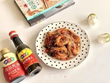 Make Boiled shrimp on the tip of the tongue step 22