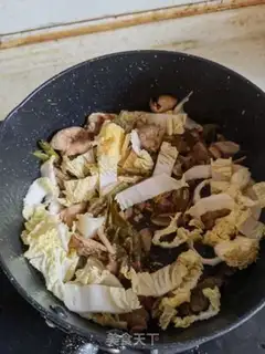 Make Fat intestine and river powder step 3