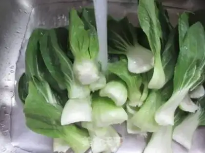 Make ♪ White and green ♪ step 1