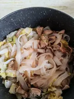 Make Fat intestine and river powder step 7
