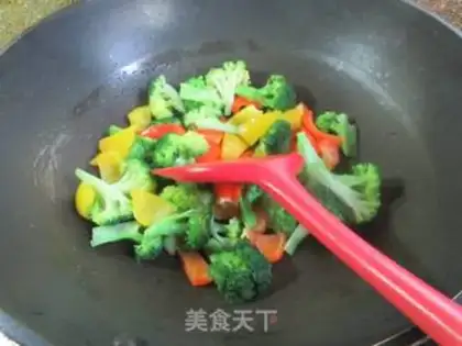 Make Pires for broccoli step 3